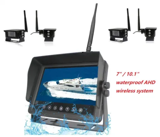 7", 9", 10.1" Запись видеонаблюдения заднего вида автомобиля Ahd Wireless Backup