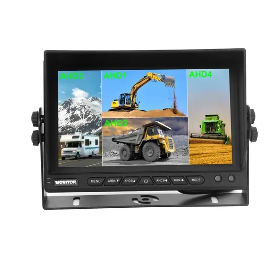 DC12-36V 7" 9" 10.1" Высокое разрешение 1024*600 Грузовик Автобус Легковой автомобиль Ahd 1080P Четырехцветный монитор