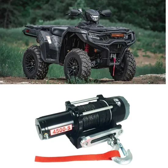 4500 Фунты 12V Электрическая лебедка для ATV UTV