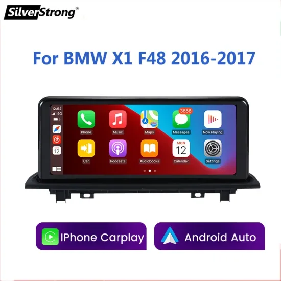 10.25 Беспроводной адаптер интерфейса Android Auto и Apple Carplay для BMW X1 F48 2016 2017 Система Nbt Авторадио Автомобильное радио GPS Поддержка музыки по Bluetooth Видео Карта