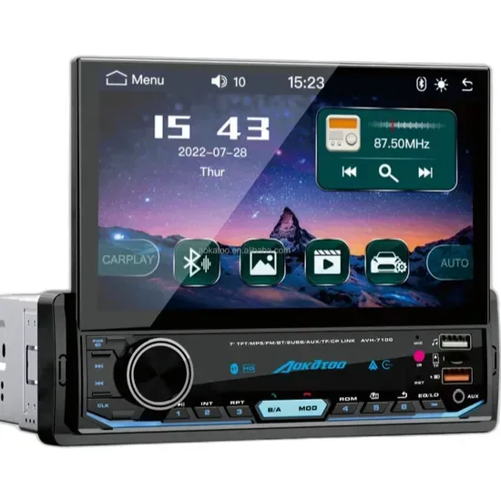1DIN Стерео автомобильное радио с встроенным радио приложением GPS MP4 TFT экран мультимедийного автомобильного аудио для Volkswagen и BMW