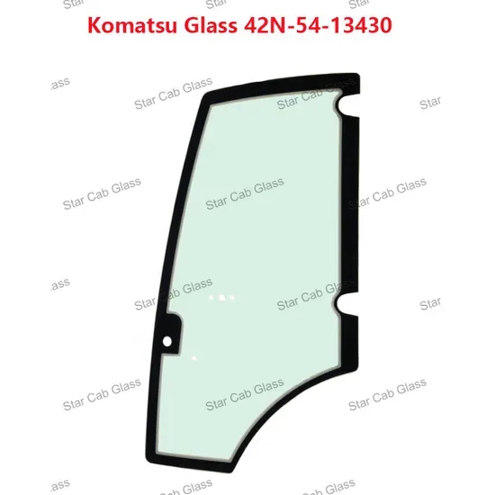 42n-54-13430 Стекло двери для экскаватора Komatsu