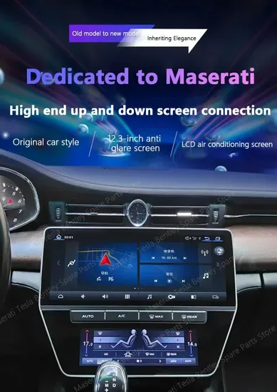 Современная GPS навигация стерео для Maserati Granturismo / Quattroporte 2007-2020