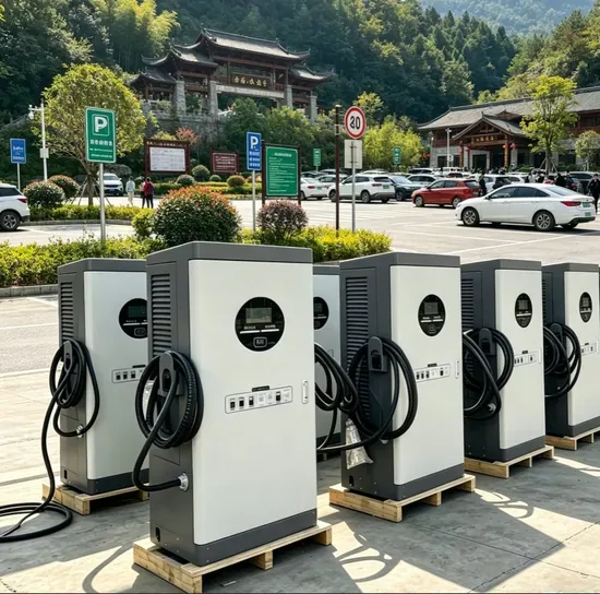 Коммерческая 120kw зарядная станция 60kw для быстрого зарядки постоянным током с двумя пистолетами для электрических автомобилей