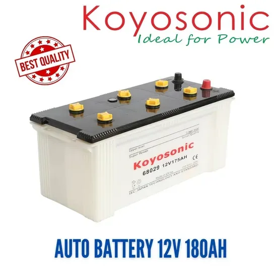 Стартерный аккумулятор N100 12V 100ah Сухозаряженный автомобильный аккумулятор