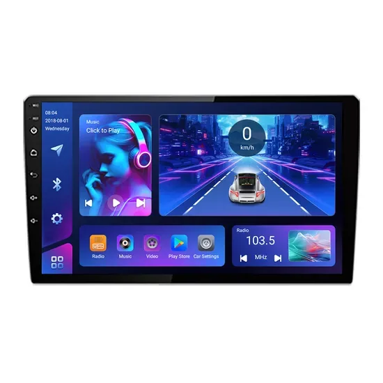 Radio auto tactil 10 inch, player auto pentru Android și Apple, player DVD auto