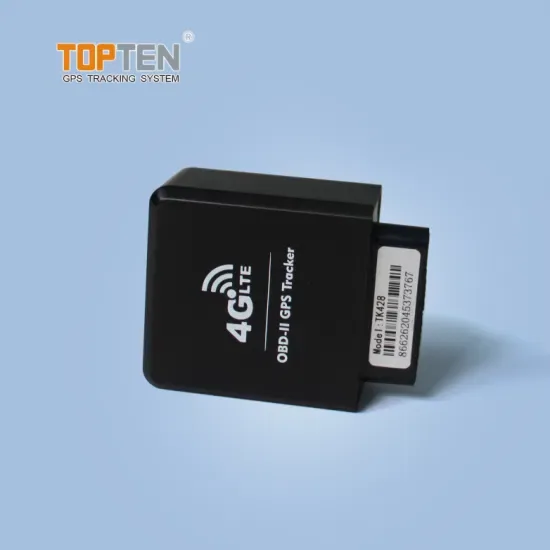 Tracker GPS 4G OBD cu rețea LTE, date comportament șofer, cod DTC Tk428, sistem alarmă Wl.
