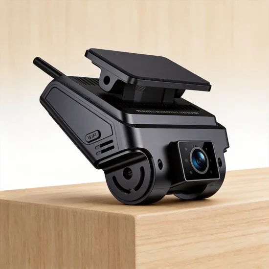 Videoreghistrator auto 4G WiFi 3 canale 4K+1080P, DVR, cutie neagră, pentru flotă