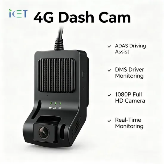 Двойной канал Адос ДМС Видеорегистратор Автомобильный DVR Видео 4G Видеонаблюдение GPS