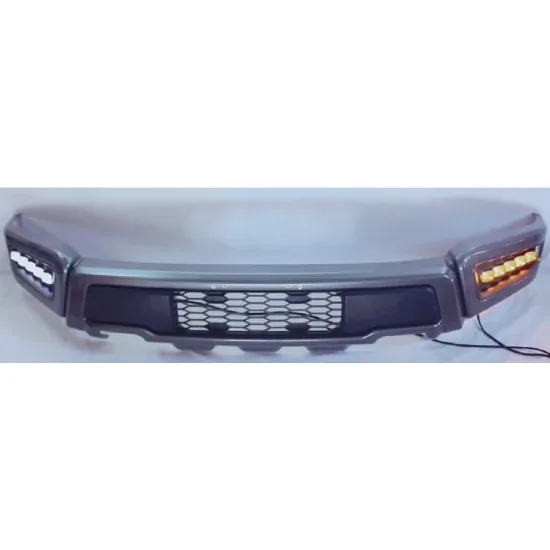 Новый стальной передний бампер с LED, черный aftermarket передний бампер-охранитель с тремя частями/одной частью для F150 2015-2017