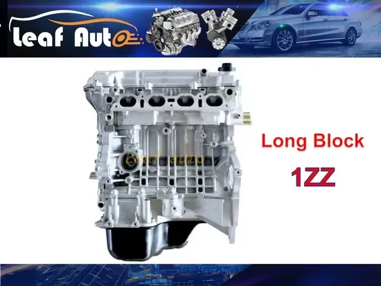 Motor pe benzină Toyota 1.8L 16V 1ZZ, bloc lung, pentru Corolla E110/E120
