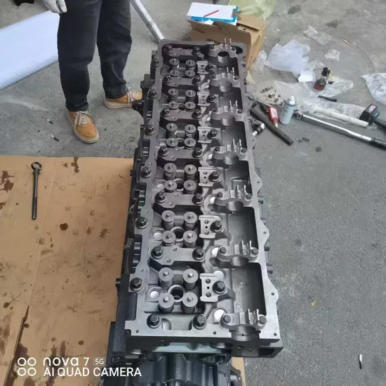 Оригинальный заводской комплект сборки блока цилиндров и головки двигателя Sinotruk Man