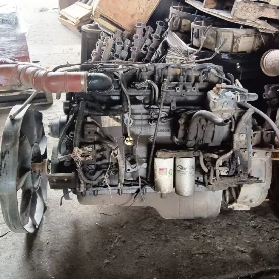 Motor diesel folosit 6.7L Cummins Isde 185-40 5295892, 6 cilindri, Yuchai HOWO