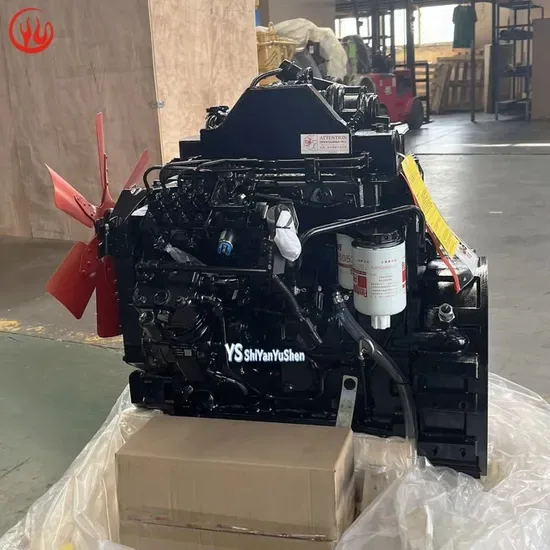 4bt Экскаватор 4BTA3.9 Дизельный двигатель 4BTA3.9-C125 4bt 3.9 4bt Сборка двигателя