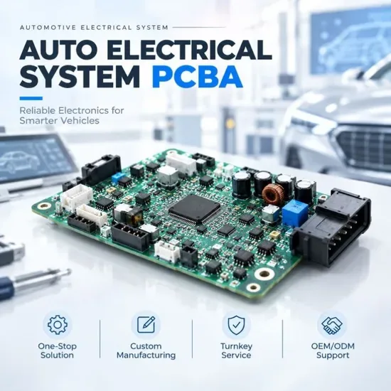 Профессиональная Bluetooth TPMS PCBA для автомобилей