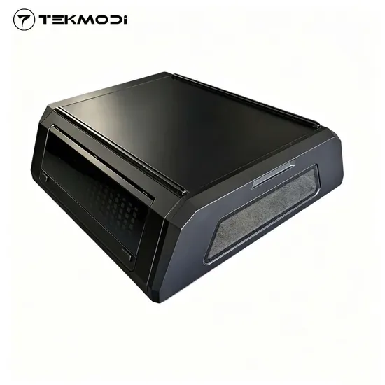 Ef-06 Кунг для пикапа Foton из текстурированного чёрного алюминия с уплотнителями EPDM