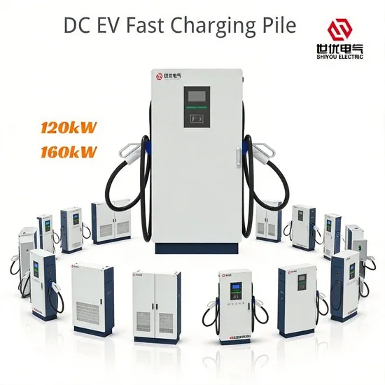 120kw CCS1 CCS2 Электрические транспортные средства 160kw Постоянный ток зарядка электрических транспортных средств Станция зарядки электрических транспортных средств