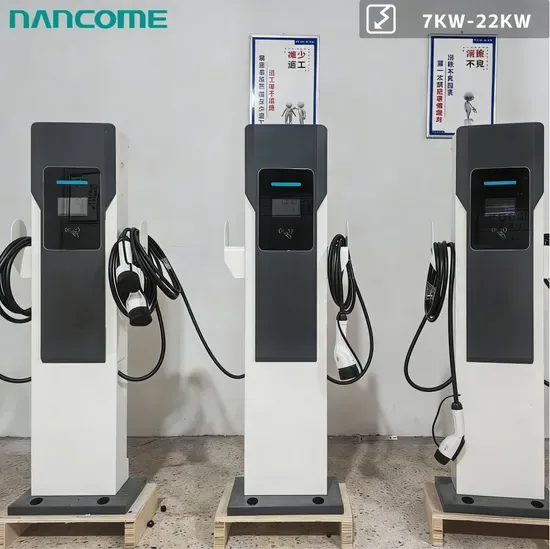 Нанком 22kw АС зарядная станция для электромобилей для парковки жилых зданий