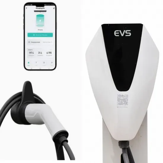 Горячая распродажа Anhui Evs EV AC зарядное устройство Быстрое зарядное устройство Электрическое Vehiclestype2 IEC62196 Type1 Saej1772 Европейский стандарт или Американский стандарт