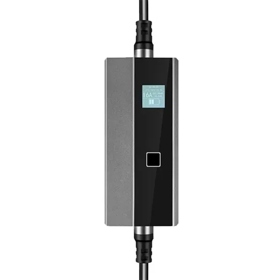 Портативное зарядное устройство для электромобилей 3.5kw 7kw Тип 2 GB/T Регулируемый ток Для домашнего использования
