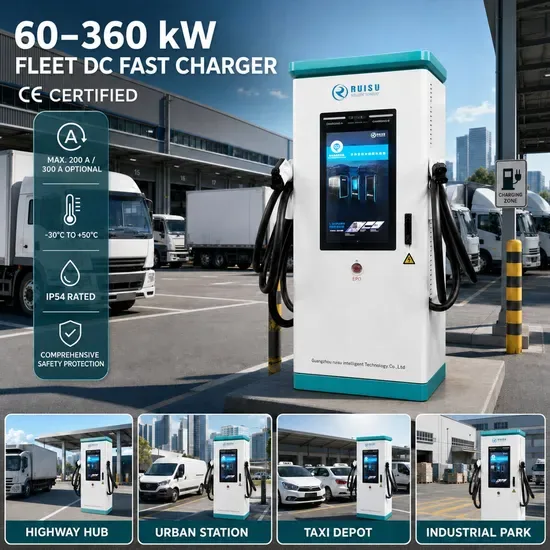 Производитель Гуанчжоу 300kw 320kw 360kw DIN 70121 Коэффициент мощности 0.98 Высокая мощность зарядного устройства для электромобилей для парковки в офисном подвале