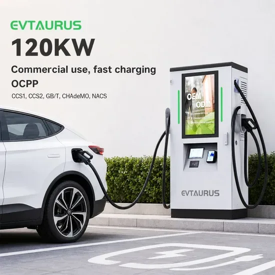Оcpp 4G WiFi Byd Автомобиль 80kw 120kw Уличный напольный установленный Dlb коммерческий DC быстрый электрический зарядный устройство для автомобилей EV с оплатой кредитной картой