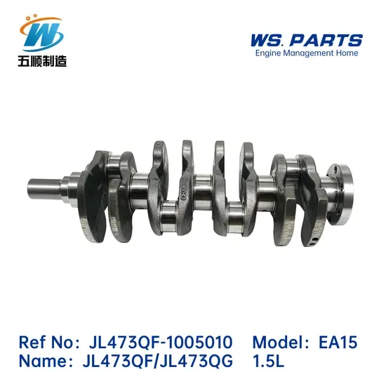 Коленчатый вал двигателя Jl473qf-1005010 для двигателя Changan Ea15 Jl473qf Jl473qg 1.5L