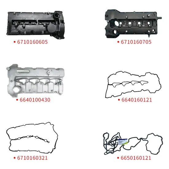 Запчасти Ssangyong OEM 6710160605 6640100430 6710160321 Автомобильные детали Прокладка крышки клапанов