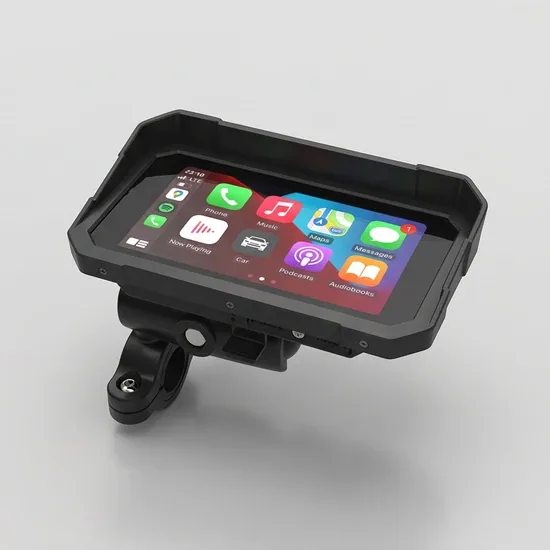 Наш профессиональный водонепроницаемый IP67 беспроводной мотоциклетный Carplay поддерживает глобальные языки и предлагает полностью настраиваемый пользовательский интерфейс