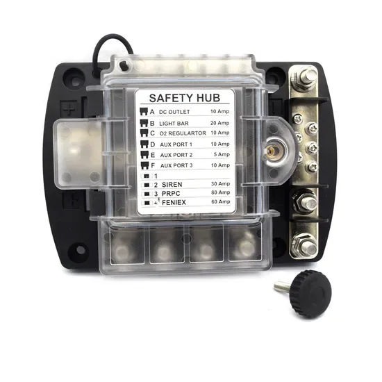 DC 12V 350A 10 Коробка предохранителей ATO / ATC Safetyhub с защитой от зажигания для автомобиля, лодки, морского транспорта