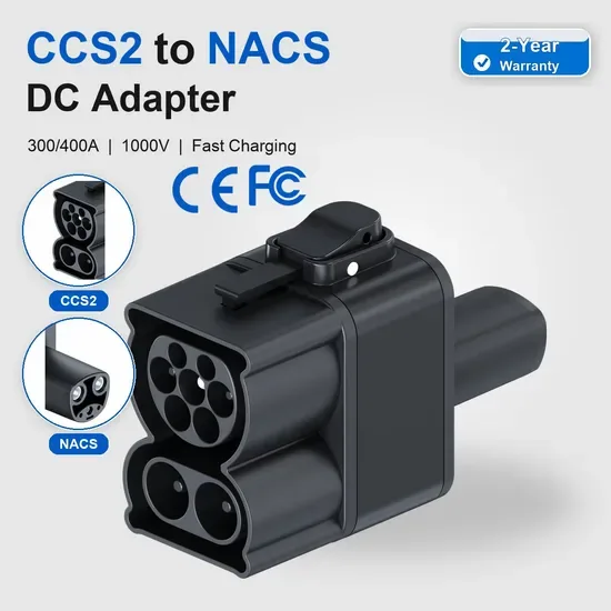 CCS2 к Nacs 1000V DC 300A Dcdc Быстрая зарядка адаптер EV зарядное устройство преобразователь