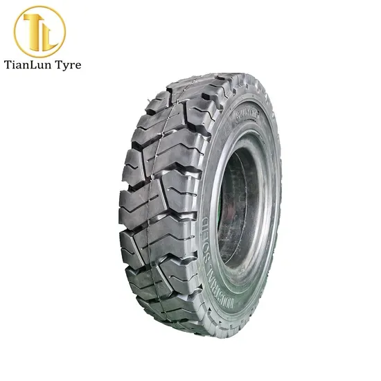 Шина для погрузчика на заводе 18X7-8 500-8 600-9 23X10-12 Твердая шина для погрузчика