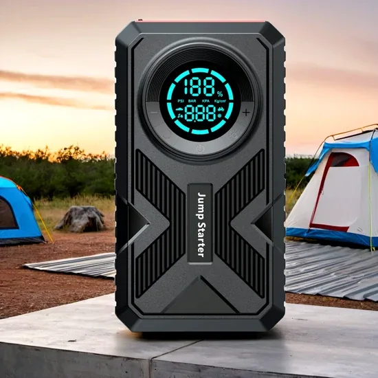 Лучший продаваемый 800A 12V 10400mAh пусковой аккумулятор 150psi портативный насос для шин, зарядное устройство, устройство для запуска автомобиля