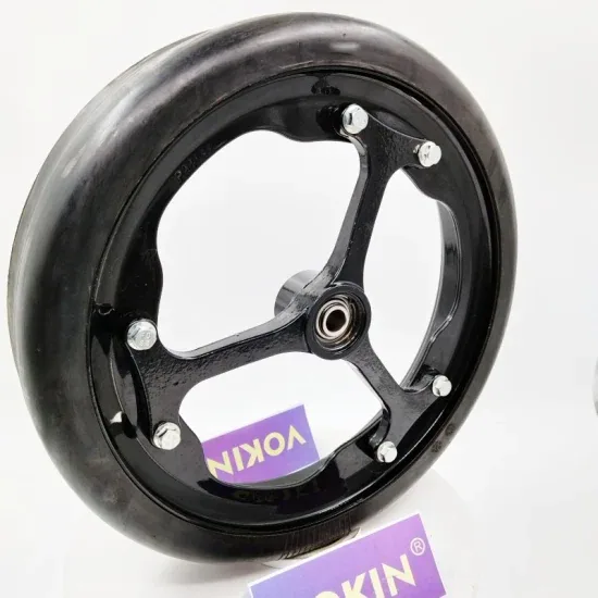 Ll400X80 Чугунное полусплошное колесо для сельского хозяйства