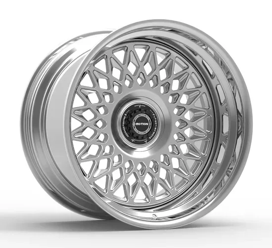 2-PC Кованый колесный диск из алюминиевого сплава 6061-T6 с большой центральной крышкой с центральным креплением для BMW 325 IX