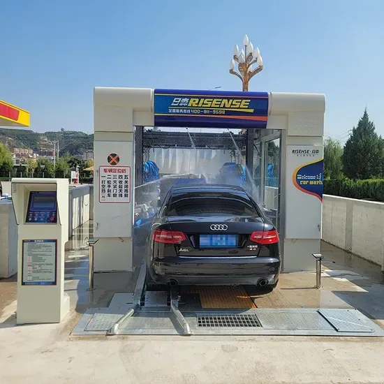 Автоматическая мойка автомобилей, проезжая мойка