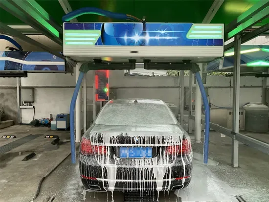 Автоматизированная производственная бесконтактная мойка автомобилей с системой умной оплаты картой и таймером для управления мойкой