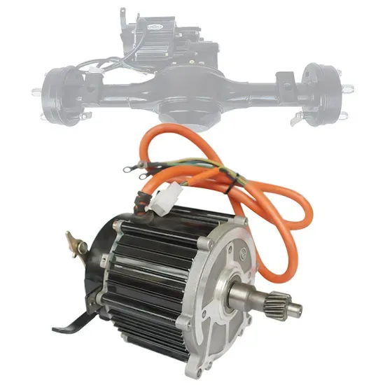 48-60V Общий 800W Бесщеточный мотор с тормозом редуктора Низкоскоростной электрический трицикл Экспресс-автомобиль Задний мост