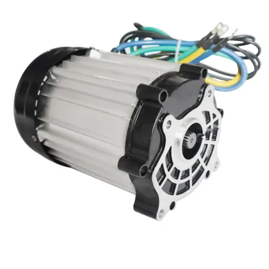 48-72V Высоковольтный бесщеточный двигатель постоянного тока 2200W Внешний 18-Tooth Переделанный электрический трицикл, погрузчик и т.д