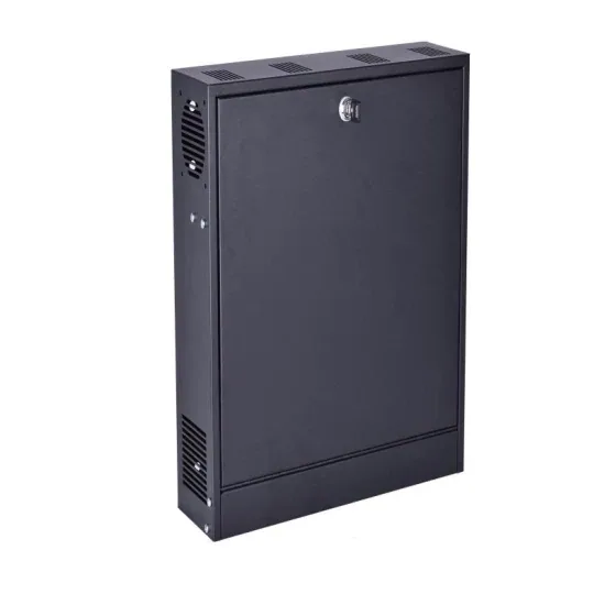Фабричное снабжение 18 дюйм X 18 дюйм X 5 дюйм тяжелой duty 16 Gauge стальной DVR NVR охранный ящик с вентилятором
