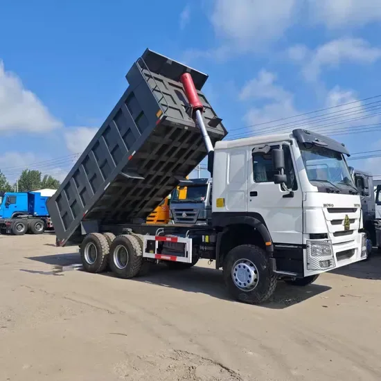 Производитель источник HOWO 6X4 Самосвал с откидным кузовом Производитель HOWO Грузовик для тяжелых работ Грузовик для перемещения камней