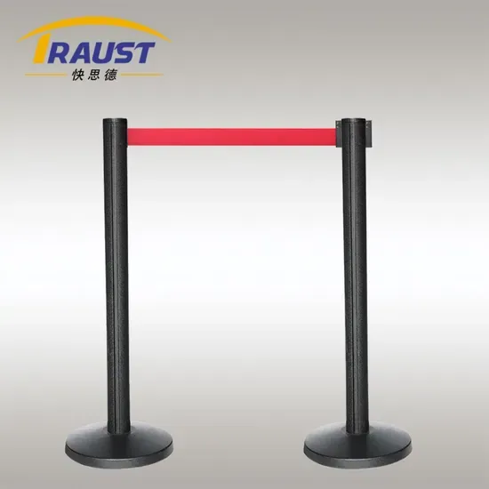 Барьер для контроля толпы в аэропорту Traust Post Beltrac