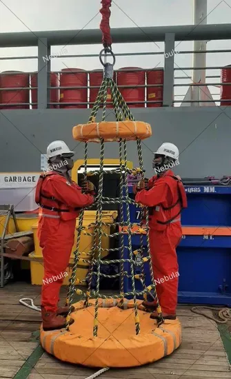 Морская оффшорная корзина для персонала, одобренная ABS 6, для передачи людей