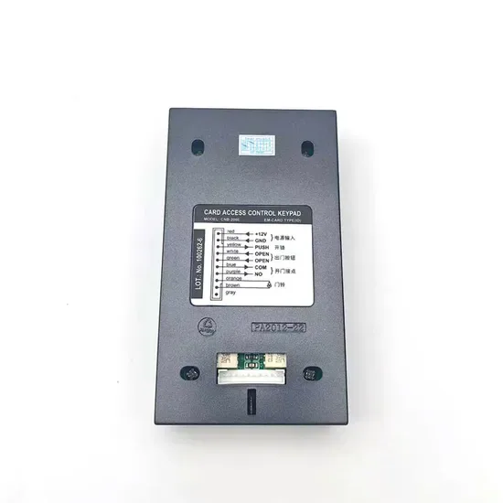 Считыватель RFID-карт с клавиатурой для системы безопасности доступа на ворота логистического парка