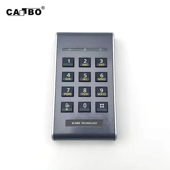 Кнопка доступа 206e Считыватель RFID-карт с клавиатурой для автоматической системы дверного замка