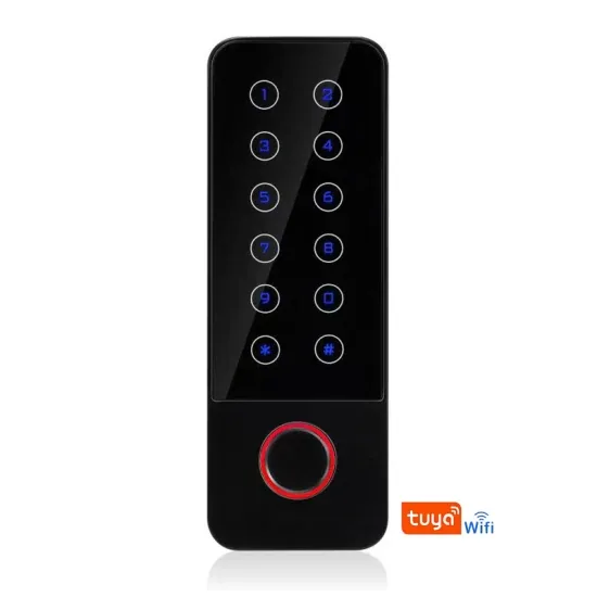 Система контроля доступа с управлением через приложение для смартфона WiFi Tuya, считыватель отпечатков пальцев, сенсорная клавиатура (SHF6C-WF)