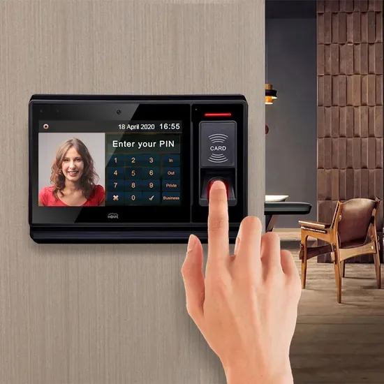 Биометрический отпечаток пальца с RFID-картридером WiFi для учета рабочего времени сотрудников с SDK