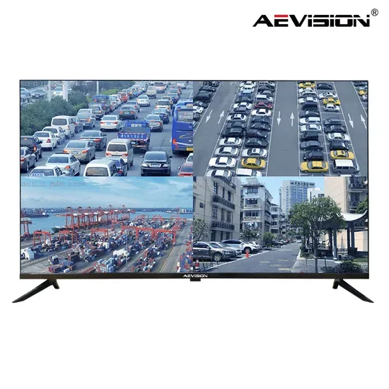 43 Дюймовый 4K Индивидуальный OEM CCTV монитор промышленного дисплея для DVR NVR