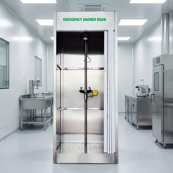 Станция для промывания глаз в экстренных ситуациях с высоко видимым желтым Safety Bowl