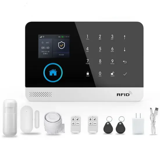 Система безопасности с WiFi и GSM Tuya работает с Алекса и Google Home Поддержка RF433 Датчик